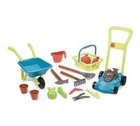Jouet d’imitation Jardinage Ecoiffier Super Pack 3-en-1 16 pièces brouette Vert G