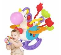 Jouet d'activité à tirer,Jouet à tirer | Jouets de bain Fidget à ficelle douce en forme d'animal coloré,Jouets de bain Fidget à ficelle douce, hochets d'activité à ficelle de traction, jouet sensoriel