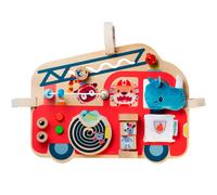 Panneau d'activités Lilliputiens Camion de pompiers Multicolore E