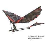 Jouet D'aigle En Fiber De Carbone De 18 Pouces, Modèle D'avion À Aile Battante, Assemblage D'oiseaux, Diy