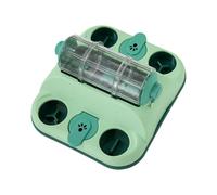 Jouet d'alimentation lente réglable pour animaux de compagnie encourageant les habitudes et l'intelligence d'entraînement facile à nettoyer modulaire Slow Food Wheel Toy