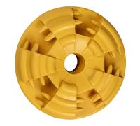 Jouet d'alimentation pour chien Duvoplus Griplay OVNI Jaune 11x11x5 cm