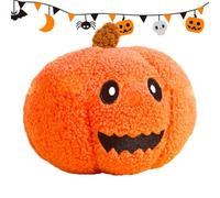 Jouet d'animaux en Peluche à Mâcher pour Chien,Jouet Citrouille pour Chien Qui Couine | Jeu Interactif pour Voyage et Maison Halloween Jeu d'Intérieur Enrichissement et Loisirs