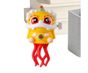 Jouet Dansant et Rampant | Jouet À Remontoir Danse du Lion Éducatif - Figurines d'Interactivité pour Petits ,Pour Garçons Et Filles, Utilisable Au Salon, Chambre, Salle De Jeu, Crèche, Garderie, École