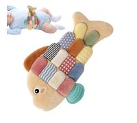 Jouet d'Apaisement pour Aider les à S'endormir | Peluche Poisson avec Son Crissant Réconfortant,Jouets en Peluche Apaisants pour le Sommeil | Pour Filles Garçons Chambre Garderie Maison Anniversaire S