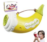 Jouet D'appel d'animaux Réaliste, Jouets d'animaux avec Corne, Corne de Jeu de Chasse avec 30 Sons d'animaux, Entraînement de la Capacité Pulmonaire pour Le Plaisir en Plein Air À L'école À la Yellow