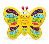 Jouet d'apprentissage ABC préscolaire, jouet éducatif interactif en forme de papillon pour les tout-petits, sons d'animaux et musique, développement précoce, jouets de bébé pour garçons et filles de 3