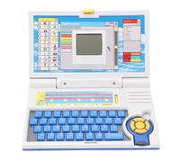 Jouet d'apprentissage interactif par Ordinateur pour Enfants avec Musique d'orthographe sonore de l'alphabet pour Les Enfants apprenant à la Maison et en déplacement ABS Bleu