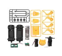 Jouet d'apprentissage PolyGen STEM avec Double Alimentation Solaire/Batterie pour l'exploration Scientifique, Un kit de Construction de Robot Solaire éducatif encourageant Les