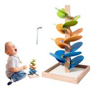 Jouet d'arbre Musical en Bois avec Chute de Boules - Jeu éducatif Stem précoce - Set d'arbre Musical avec Boules Jouets | pour, Filles, Noël, Anniversaire et fêtes