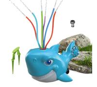 Jouet d'arrière-Cour - Système d'irrigation Automatique de la pelouse, Accessoires de Bassin pour pour Les Jeux d'été, Base de Connexion Robuste, Embout de Tuyau de trempage Rotatif |