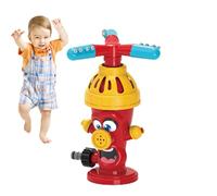 Jouet d'arrosage pour,Jouets Aquatiques d'été en Forme de Bouche d'incendie rotative | Yard Play Jouet d'arrosage avec Spray pour Filles, garçons, pelouse à l'extérieur