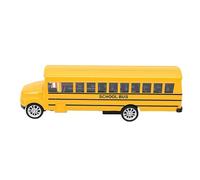 Jouet d'autobus Scolaire Classique en Alliage avec des Détails Authentiques, Parfait pour Offrir et Collectionner - 1 unité