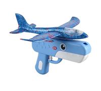 Jouet d'avion en mousse - Design dinosaure, avion de démarrage léger en mousse, lancer facile, attraper, jeu de vol en plein air | Cadeau pour