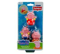 Jouet de bain - 3 Gicleurs Peppa Pig pour s'amuser à s'arroser dans le bain ! multicolore TU