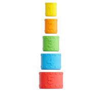 Jouet de bain à ventouse pour - Kit de bain et douche interactif | Gobelets empilables en forme de cascade - Jouet de bain pour enfants de 1 à 4 ans - Pour filles, salle de bain, douche