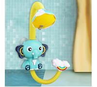 Jouet de bain électrique Éléphant Bébé Douche - Bleu - ABS - 360° - Arroseur de lotus - Jouet de piscine - Mixte