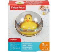 Jouet de bain - Fisher-Price - FP Balle d'eau canard jaune - Dès 6 mois - Stimule la curiosité de l'enfant