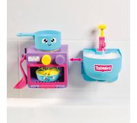 Jouet de bain pour enfant - TOMY - Ma cuisine de Bain - Multicolore - Bois - 5 éléments bleu TU