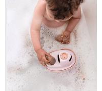 Jouet de bain made in france en matière recy bateau de mr renard