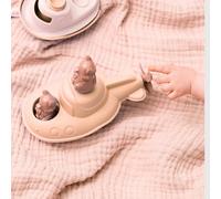 Jouet de bain made in france en matière recyclée sous-marin de mr renard