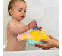 Jouet de bain made in france en matière recyclée sous-marin de mr renard