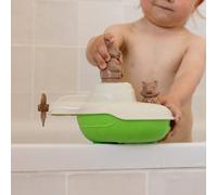 Jouet de bain made in france en matière recyclée sous-marin de mr renard
