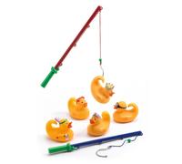 Jouet de bain Pêche aux canards jaune