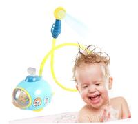 Jouet de Bain pour bébé avec Pomme de Douche, Jouet Baignoire sous-Marin électrique, arroseur, Pomme Douche, pulvérisation d'eau Piscine, sans Batterie, Bleu, bébé pour Un Usage Domestique