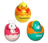 Jouet De Bain Pour Bébé, Canard/Lapin/Dinosaure, Jouet De Douche Pour Bébé, Son, Jouet Interactif Roly-Poly, Cadeau Éducatif Pour Tout-Petit
