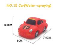 Jouet De Bain Pour Bébé, Jouets D'eau De Natation En Caoutchouc Souple, Dessin Animé, Voiture, Bateau, Avion, Flotteur À Pression, Pulvérisation D'eau Sonore, Jouets De Jeux D'eau Pour Enfants, Cadeau