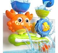 Jouet de bain pour enfants de 1 à 3 ans : à partir de 1 an, jouet aquatique, jouet en bois, jouet de baignoire et d'extérieur, jouet éducatif, cadeau pour garçon et fille, cadeau d'anniversaire
