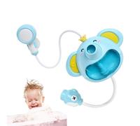Jouet De Bain Pour Tout-petit - Pulvérisateur D'eau Éléphant, Bec À Piles, Pomme De Douche Électrique Automatique Avec Tuyau Souple | Fabricant De Bulles De Portable Pour Piscine Pour Nourri