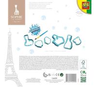 Jouet de bain - Sophie la girafe - Coloriage a l'eau - Bleu - 12 mois et plus