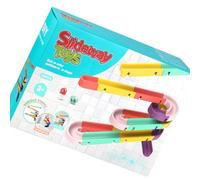 Jouet de Bain - Toboggan Aquatique - Parcours de bâtiment - Jouet de Douche pour - Murale - Jouet éducatif interactif Amusant pour Le Plaisir de la Maison - Jeu d'eau pour Animaux