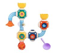 Jouet De Bain - Tuyau d'eau Créatif pour Le Bain, Jouget Mural pour Un Jeu Aquatique Interactif | Jouegt pour Tout-Petits Qui Favorise L'apprentissage Et Le Développement Sensoriel
