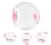 Jouet de balle de course pour hamster : balle de gerbille transparente, balle d'exercice pour hamster, jouet pour hamster nain, balle d'exercice pour lapin d'Inde