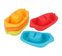 Jouet de Bateau Empilable de Baignoire, Jouets D'eau D'apprentissage de Baignoire, Jouets éDucatifs Empilables de BéBé de Basculement Flottant