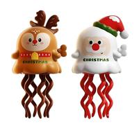 Jouet de Bébé Fantôme Dansant, Halloween & Christmas Magic Fun Clockwork Toy - Dance, Stand & Flip Crawlers, Party Fourv 2PCS Christmas