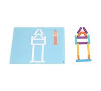 Jouet de Bloc de Construction de Puzzle Arithmétique éducatif pour Les Enfants de Plus de 36 Mois, Jouet de Construction en Bois de Développement Logique pour Les Enfants, Blocs éducatifs en