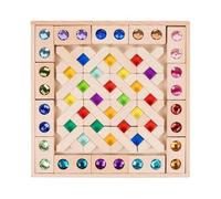 Jouet de blocs à empiler arc-en-, jeu de développement de l'apprentissage précoce, constructeur d'équilibre des formes de couleurs, ensemble de jouets éducatifs portables, activité inspirée,