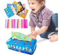 Jouet de boîte à mouchoirs pour bébés,Jouet pour bébés et tout-petits