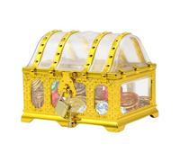 Jouet de boîte au trésor, boîte au trésor de pirate de jouet Grands