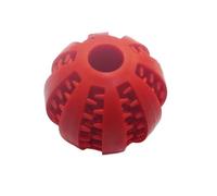 Jouet de Boule à mâcher pastèque, Balle Alimentation Lente for Chiens | Mâcher dentaire for l'entraînement et soulager l'ennui([red large size 7cm])