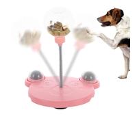 Jouet De Boule De Nourriture Pour Chat - 2 Pièces Jouets Interactifs Pour Chats Exercice Automatique | Jouets De Balle De À Plateau Tournant, Distributeur De Friandises Engageant | Mangeoire Am