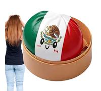 Jouet De Boulette,Drapeau National Mignon Fidèle à La Vie,Drôle De Boule Sensorielle Sandwich Boule Jouet | Pour Adolescents Adultes Fans De Football Voyage À La Maison Et À L'école Et Au