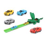 Jouet de bricolage en forme de Crocodile assemblé, modèle de voiture à tirer, piste éducative en forme de Crocodile pour enfants, ensemble de jouets pour bébés