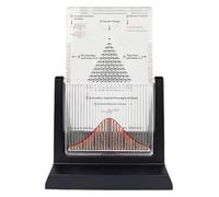 Jouet de Bureau Galton Board, modèle de démonstration de probabilité avec Courbe en Cloche, Outil d'expérimentation d'enseignement en Laboratoire de Physique