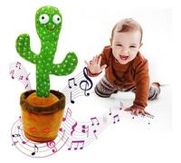Jouet De Cactus Dansant Parlant Chantant En Peluche Imitant La Répétition De Ce Que Vous Avez Dit, Enregistrant Et 120 Chansons Musicales Amusantes Secouant La Danse Et Les Lumières Cadeaux Amusants P