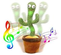 Jouet De Cactus De Danse Chantant, Cactus De Danse Enregistrable, Cactus De Chant Lumineux Avec 120 Chansons En Peluche De Cactus